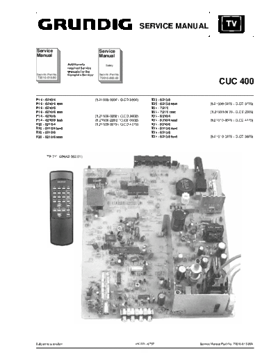 Grundig CUC-400  Grundig CUC CUC-400 CUC-400.PDF