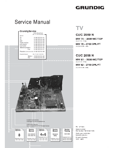 Grundig CUC-2059N & 2058N  Grundig CUC CUC-2059N & 2058N CUC-2059N & 2058N.PDF