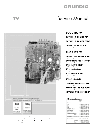 Grundig CUC-2103M & 2121M  Grundig CUC CUC-2103M & 2121M CUC-2103M & 2121M.PDF