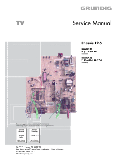 Grundig Chassis 12.5aaa  Grundig Chassis Chassis-12.5 Chassis 12.5aaa.PDF