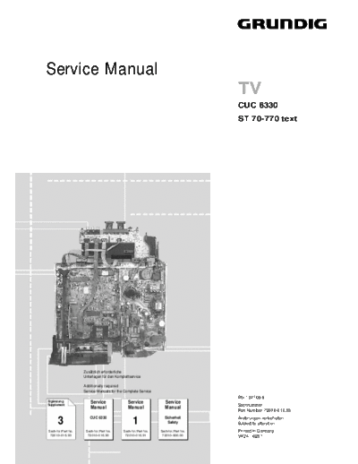 Grundig CUC-6330  Grundig CUC CUC-6330 & 6331 CUC-6330.PDF