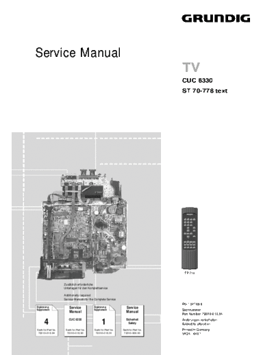 Grundig CUC-6330 Ver 2  Grundig CUC CUC-6330 & 6331 CUC-6330 Ver 2.PDF