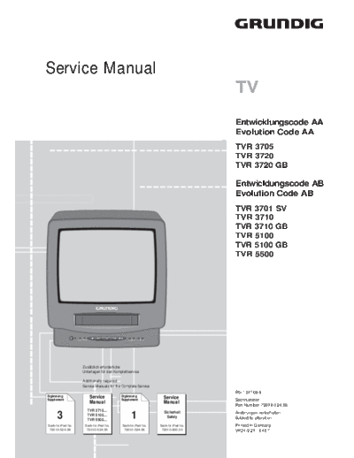 Grundig TVR-3705 & 3720  Grundig TVR TVR-3705 & 3720 TVR-3705 & 3720.PDF