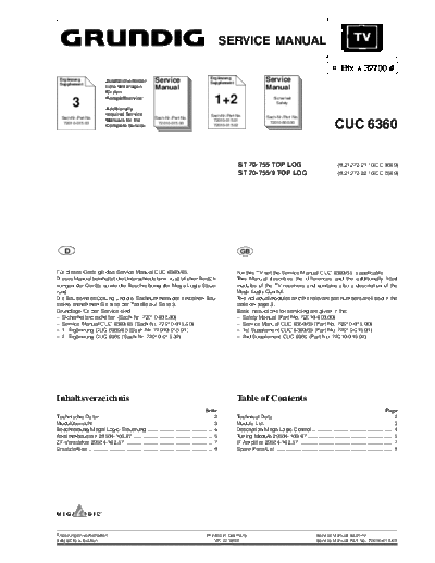 Grundig CUC-6360 Ver 2  Grundig CUC CUC-6360 & 6361 & 6360 CUC-6360 Ver 2.PDF