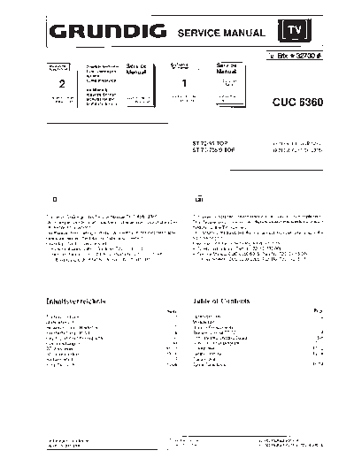 Grundig CUC-6360  Grundig CUC CUC-6360 & 6361 & 6360 CUC-6360.PDF