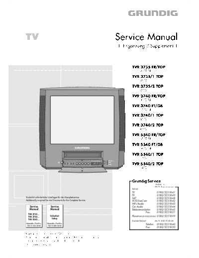 Grundig TVR-3735 & 3740 & 5540 Ver 2  Grundig TVR TVR-3735 & 3740 & 5540 TVR-3735 & 3740 & 5540 Ver 2.PDF