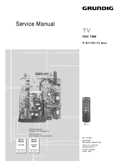 Grundig CUC-7305  Grundig CUC CUC-7305 CUC-7305.PDF