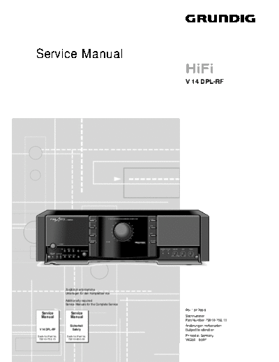 Grundig V-14 DPL-RF  Grundig V V-14 DPL-RF V-14 DPL-RF.pdf