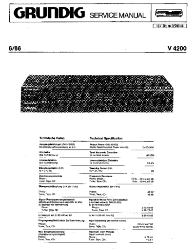 Grundig V-4200  Grundig V V-4200 V-4200.pdf