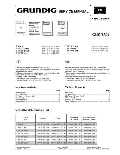 Grundig CUC-7301 Ver 2  Grundig CUC CUC-7301 CUC-7301 Ver 2.PDF