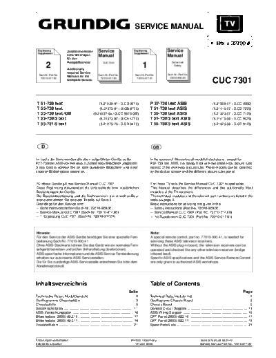 Grundig CUC-7301 Ver 3  Grundig CUC CUC-7301 CUC-7301 Ver 3.PDF