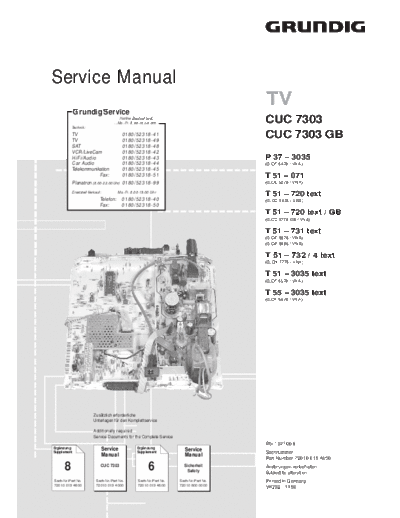 Grundig CUC-7303 Ver 4  Grundig CUC CUC-7303 CUC-7303 Ver 4.PDF