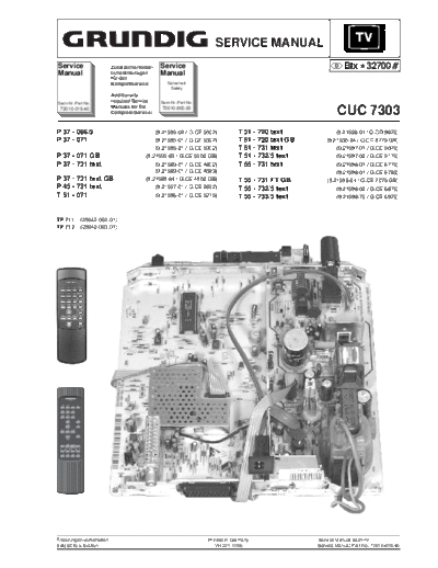 Grundig CUC-7303  Grundig CUC CUC-7303 CUC-7303.PDF