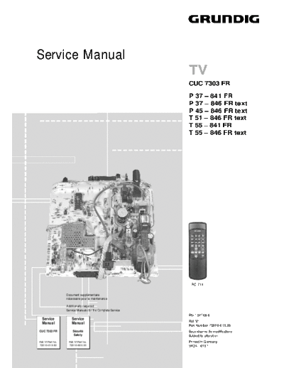 Grundig CUC-7303FR  Grundig CUC CUC-7303FR CUC-7303FR.PDF