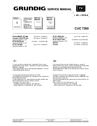 Grundig CUC-7350 Ver 2  Grundig CUC CUC-7350 CUC-7350 Ver 2.PDF