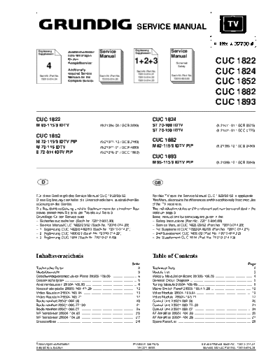 Grundig CUC-1822 & 1824 & 1852 & 1882 & 1893  Grundig CUC CUC-1822 & 1824 & 1852 & 1882 & 1893 CUC-1822 & 1824 & 1852 & 1882 & 1893.PDF