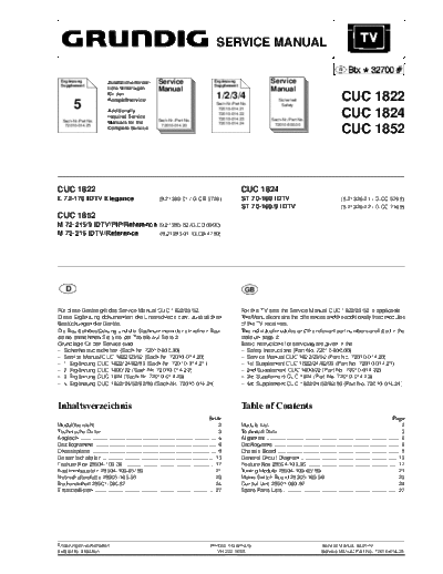 Grundig CUC-1822 & 1824 & 1852  Grundig CUC CUC-1822 & 1824 & 1852 & 1882 & 1893 CUC-1822 & 1824 & 1852.PDF