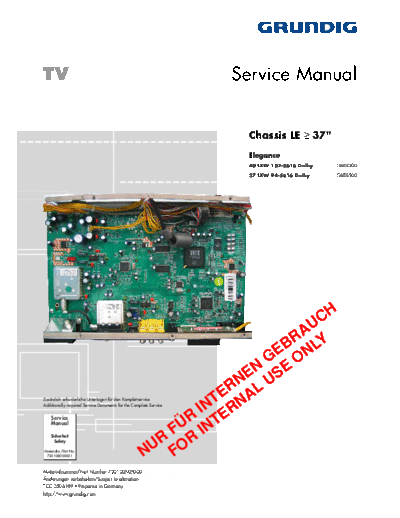 Grundig Chassis-LE37  Grundig Chassis Chassis-LE37 Chassis-LE37.pdf