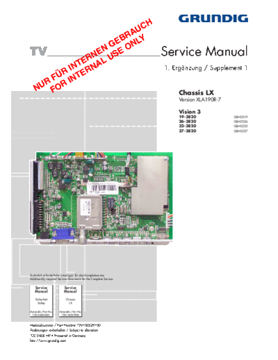 Grundig Chassis-LX  Grundig Chassis Chassis-LX Chassis-LX.pdf