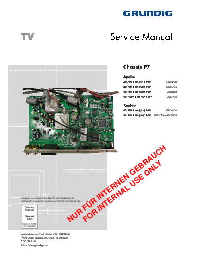 Grundig Chassis-P7  Grundig Chassis Chassis-P7 Chassis-P7.pdf