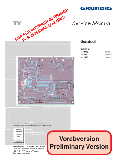 Grundig Chassis-U1  Grundig Chassis Chassis-U1 Chassis-U1.pdf