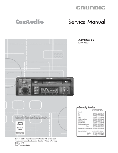 Grundig Advance CC  Grundig Advance Advance-CC Advance CC.PDF