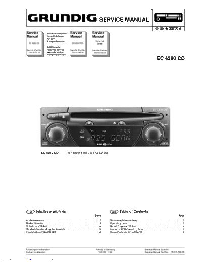 Grundig EC-4290CD  Grundig EC EC-4290CD EC-4290CD.pdf