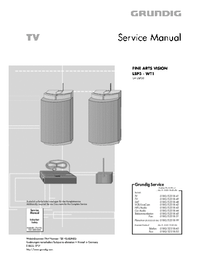 Grundig LSP-3-WT-1  Grundig LSP LSP-3-WT-1 LSP-3-WT-1.PDF