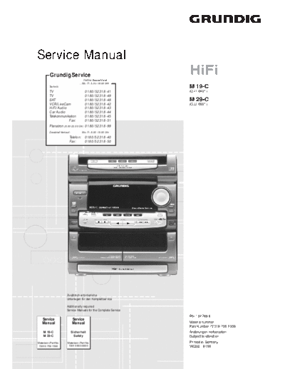 Grundig M-19C & 29C  Grundig M M-19C & 29C M-19C & 29C.PDF