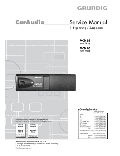 Grundig MCD-36 & 40  Grundig MCD MCD-36 & 40 MCD-36 & 40.pdf