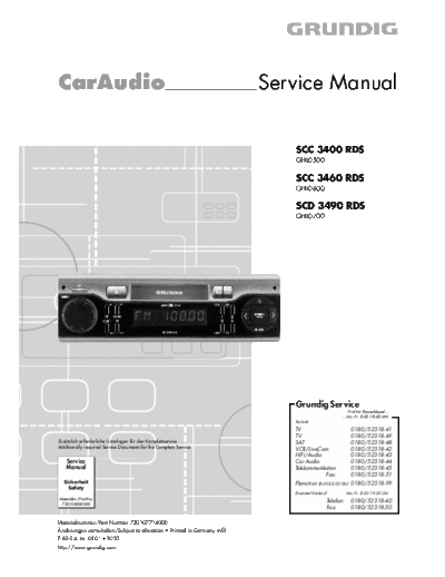 Grundig SCC-3400 RDS & 3460RDS & SCD-3490 RDS  Grundig SCC SCC-3400 RDS & 3460RDS & SCD-3490 RDS SCC-3400 RDS & 3460RDS & SCD-3490 RDS.pdf