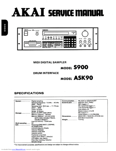 Akai S-900  Akai S S-900 S-900.pdf