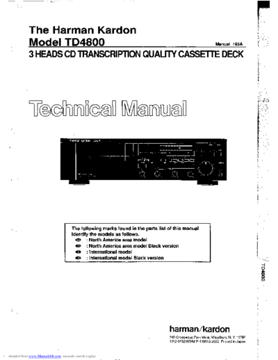 Harman Kardon TD-4800  Harman Kardon TD TD-4800 TD-4800.pdf