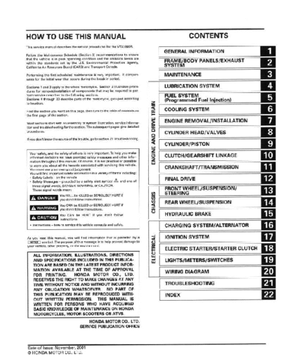 Honda VTX1800 C 02-03 Service Manual ENG By Mosue  Honda Motorcycles Honda VTX1800 C 02-03 Service Manual ENG By Mosue.pdf