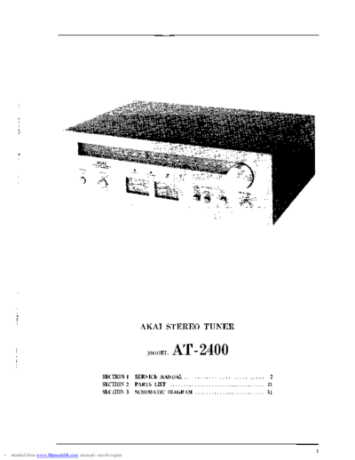 Akai AT-2400  Akai AT AT-2400 AT-2400.pdf