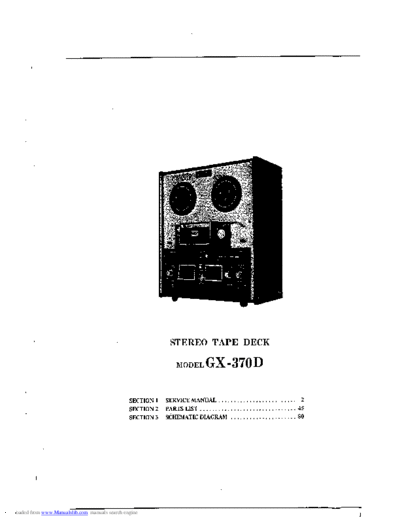 Akai GX-370D  Akai GX GX-370D GX-370D.pdf