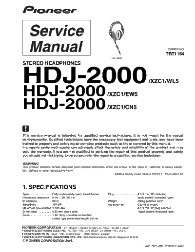 Pioneer HDJ-2000  Pioneer HDJ HDJ-2000 HDJ-2000.pdf