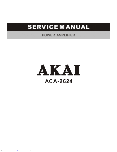Akai ACA-2624  Akai ACA ACA-2624 ACA-2624.pdf