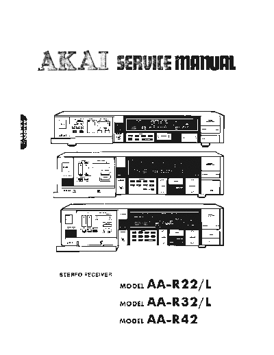Akai AA-R22 & 32 & 42  Akai AA AA-R22 & 32 & 42 AA-R22 & 32 & 42.pdf