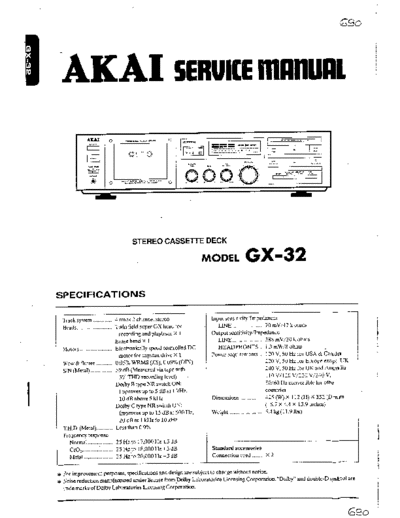 Akai GX-32  Akai GX GX-32 GX-32.pdf