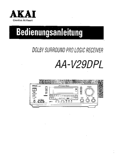 Akai AA-V29DPL  Akai AA AA-V29DPL AA-V29DPL.pdf