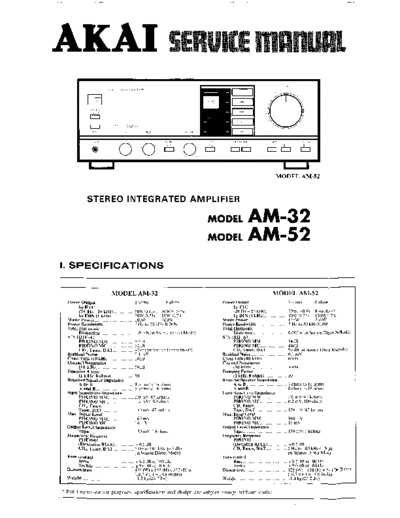 Akai AM-32 & 52  Akai AM AM-32 & 52 AM-32 & 52.pdf