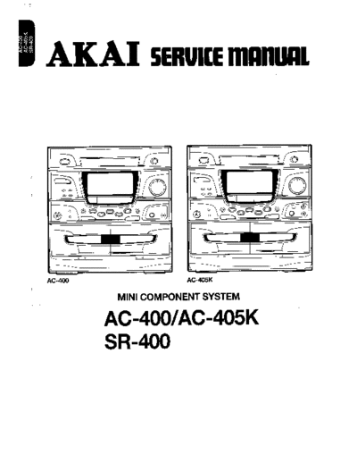 Akai AC-400 & 405K  Akai AC AC-400 & 405K AC-400 & 405K.pdf