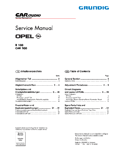 Opel R100 CAR200  Opel R100_CAR200.pdf