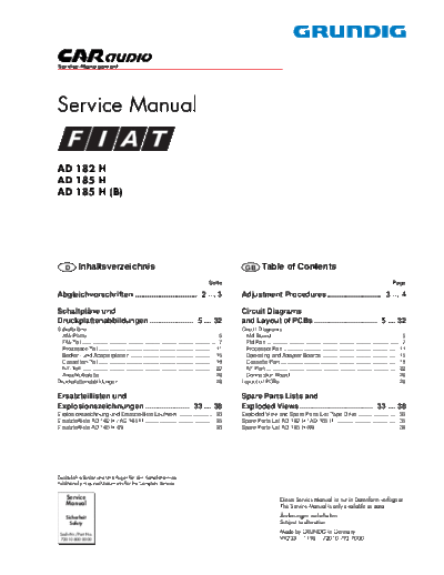 Fiat AD182H AD185H  Fiat Car Audio FIAT AD182H_AD185H.pdf