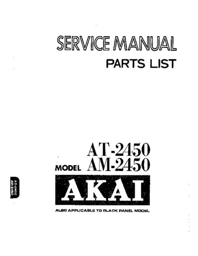 Akai AT-2450  Akai AT AT-2450 AT-2450.pdf