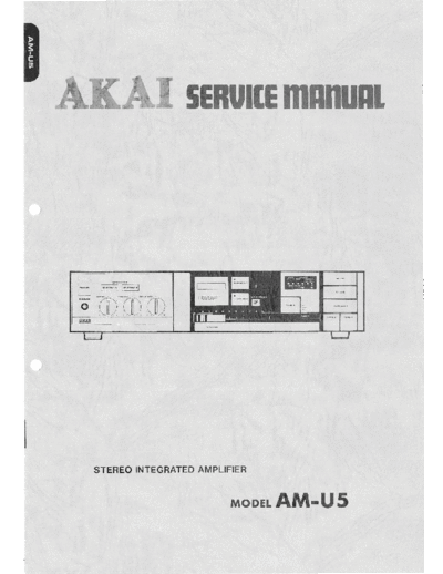 Akai AM-U05  Akai AM AM-U05 AM-U05.pdf