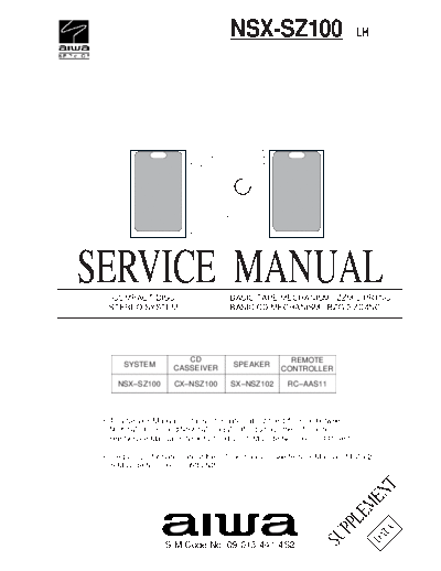 AIWA SU1  AIWA     Aiwa CX-NSZ100 SU1.pdf