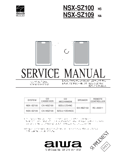 AIWA SU3  AIWA     Aiwa CX-NSZ100 SU3.pdf