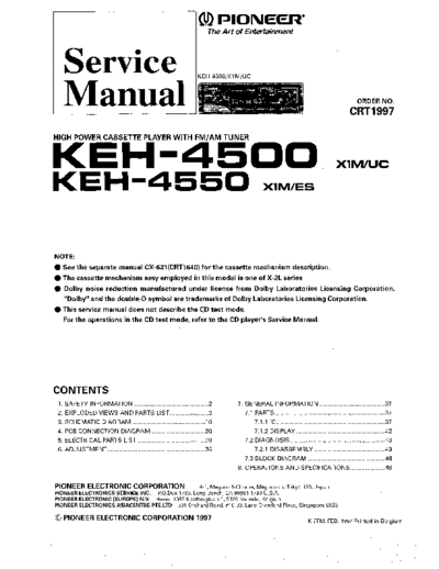 Pioneer KEH-4500,4550  Pioneer KEH KEH-4500 & 4550 Pioneer_KEH-4500,4550.pdf